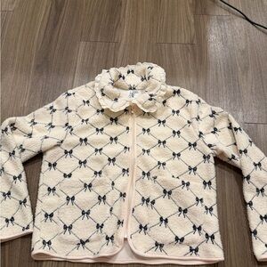 ALTERD STATE Women’s Cream Jacket with Black Pattern